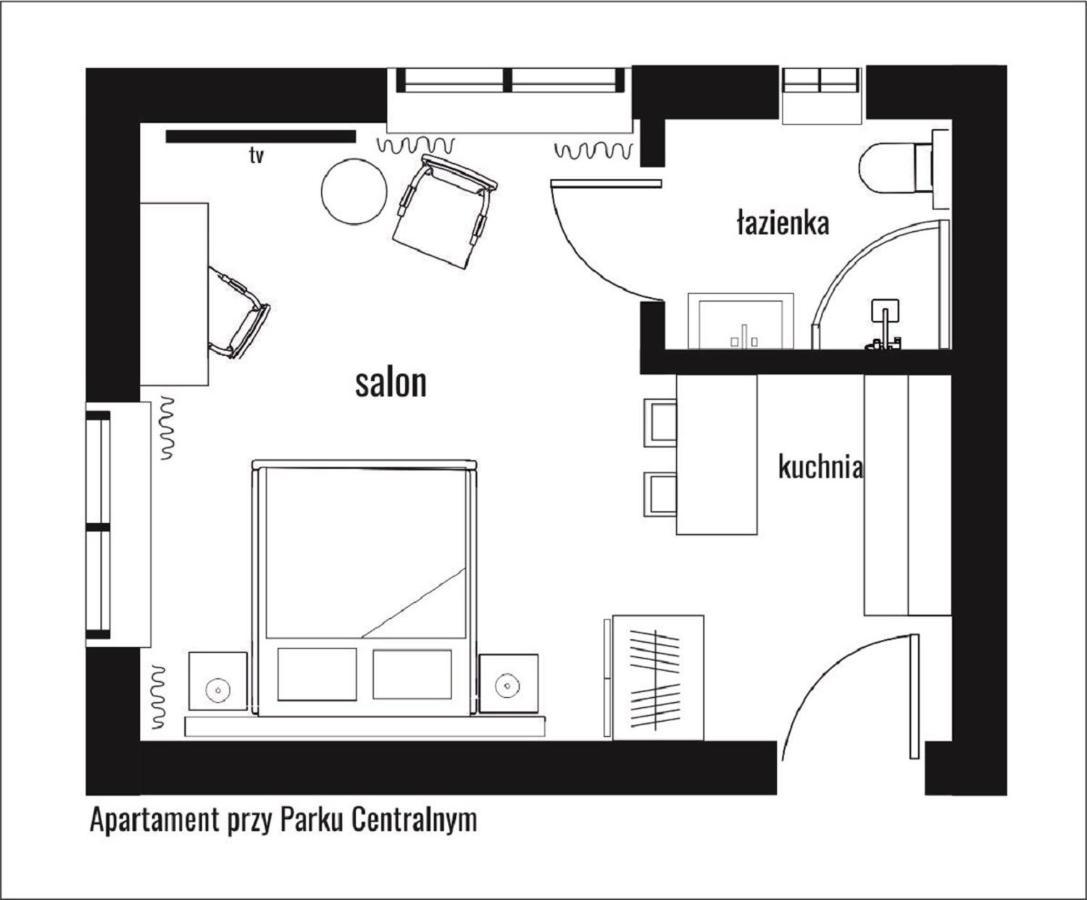 Dk Premium Przy Parku Centralnym Olštýn Exteriér fotografie